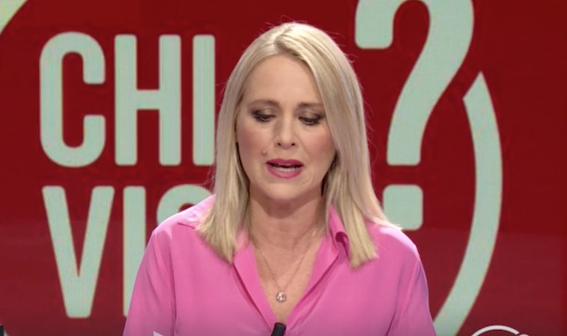 Chi l’ha Visto?, Federica Sciarelli: «Ho una ferita sulla faccia ma sono qui con voi»