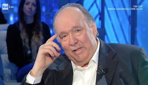 Domenica In, Giampiero Galeazzi rassicura: «Sto bene». Venier lascia lo studio in lacrime