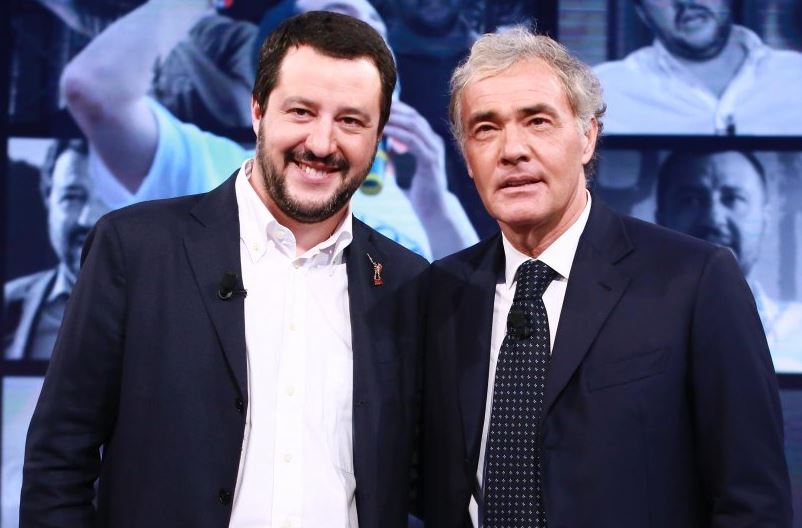 Programmi TV di stasera, domenica 13 gennaio 2019. Su La7 faccia a faccia tra Salvini e Giletti