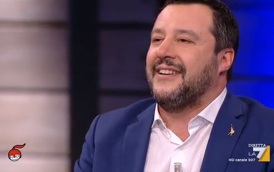 diMartedì, Salvini punge Floris: «Con Quota 100, giovani giornalisti a La7». Il conduttore: «Se stavo in Rai la prendevo come minaccia» – Video