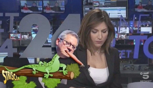 Liguori contro Ricci: «C’è del marcio a Striscia da qualche tempo»