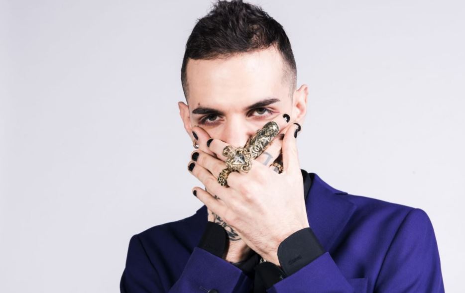 Achille Lauro a Sanremo 2019