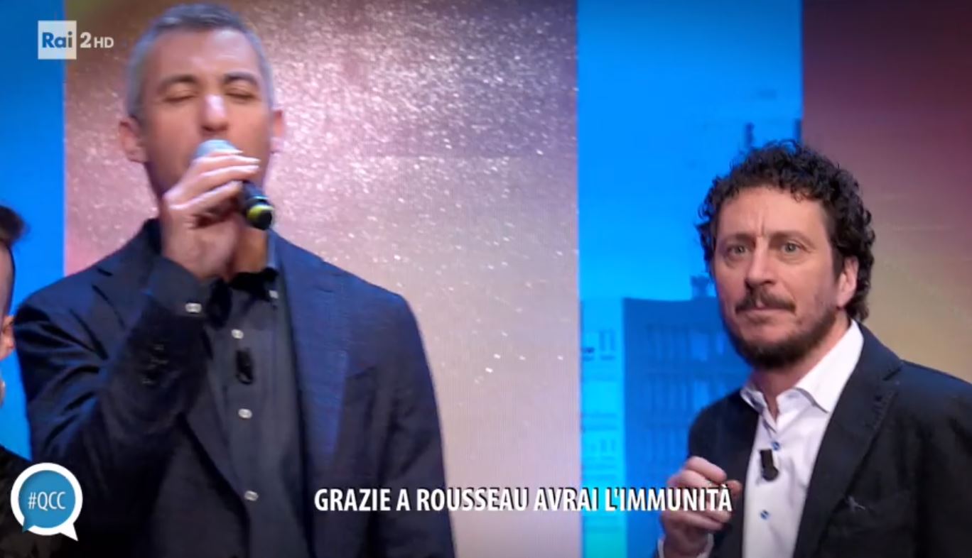 Quelli che il calcio: Luca e Paolo le cantano a Salvini (e sfidano il silenzio elettorale). «Prendi una barca, trattala male» – Video