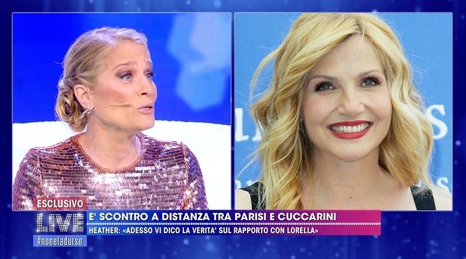 Heather Parisi su Lorella Cuccarini: «Io parlo di quello che so, non di quello che non so. Non possiamo trasmettere messaggi sbagliati»