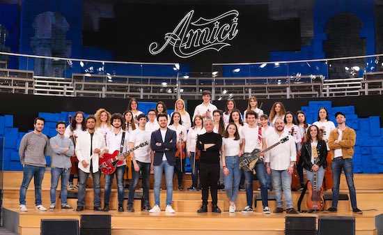 Amici 2019: Marco Vito direttore dell’orchestra di 30 elementi