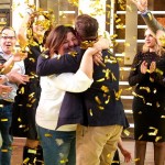 MasterChef 8 - La Vincitrice Valeria Raciti abbraccia il marito