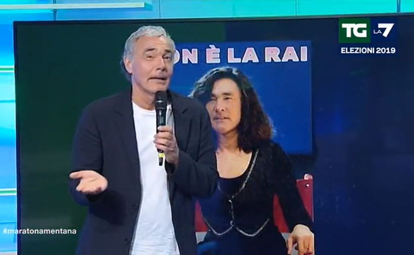 Maratona elezioni, Giletti parla di Lega e Rai. Mentana: «Tu sei parte in causa»