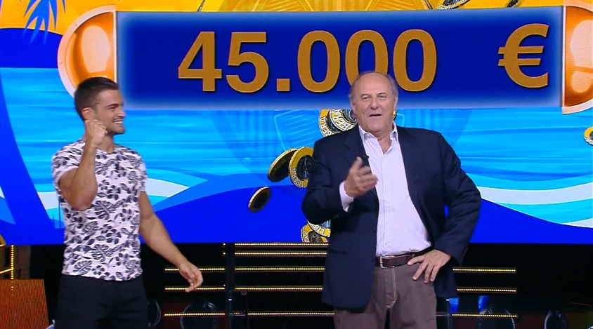 Caduta Libera: il bagnino Christian Fregoni vince ancora ed accumula 120.000 euro