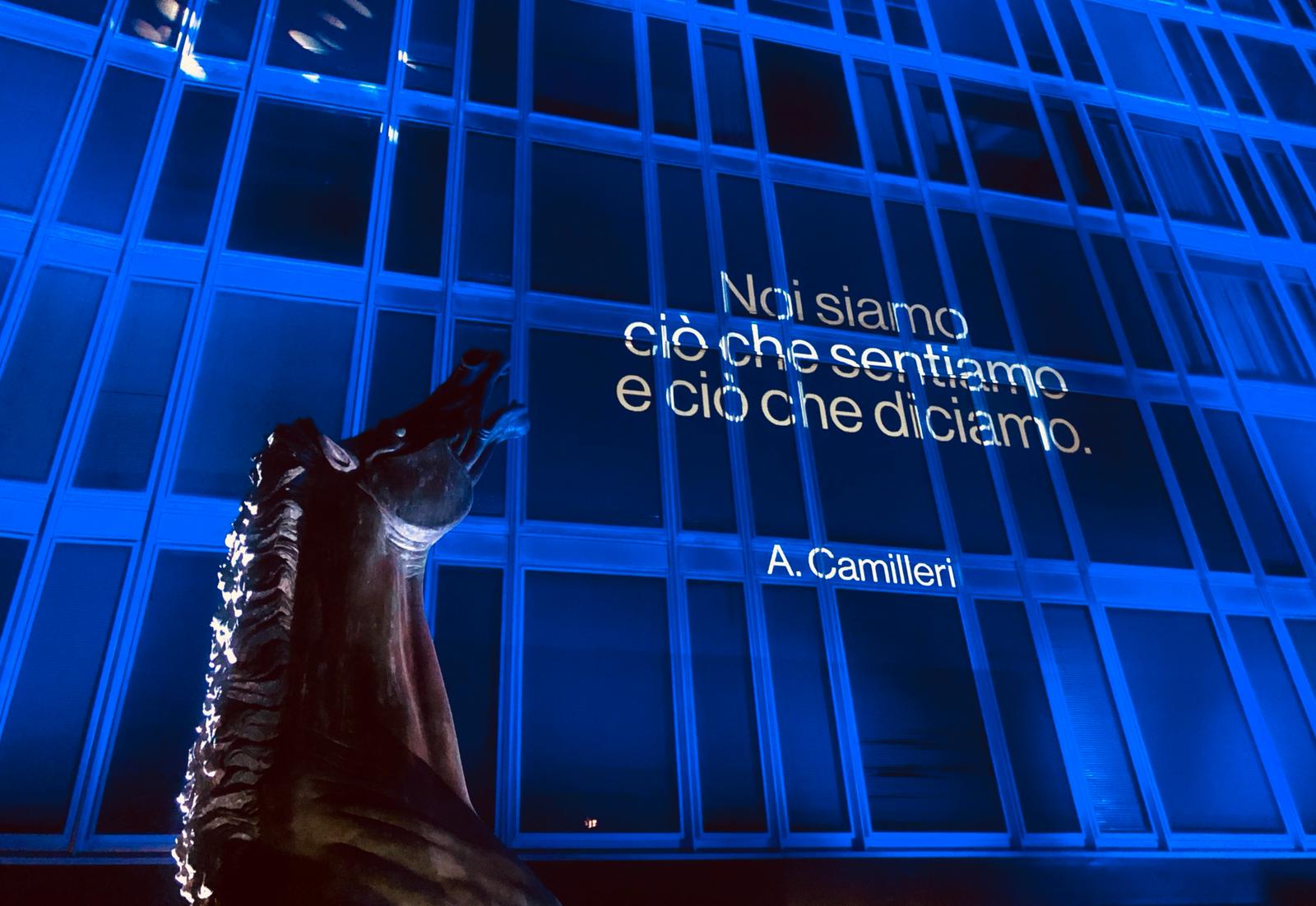 Rai: le parole di Camilleri illuminano il palazzo di Viale Mazzini