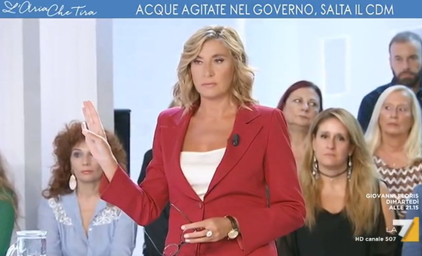 La7, Myrta Merlino e la frecciata a Salvini: «Anche a lui non farebbe male stare di più in Parlamento» – Video