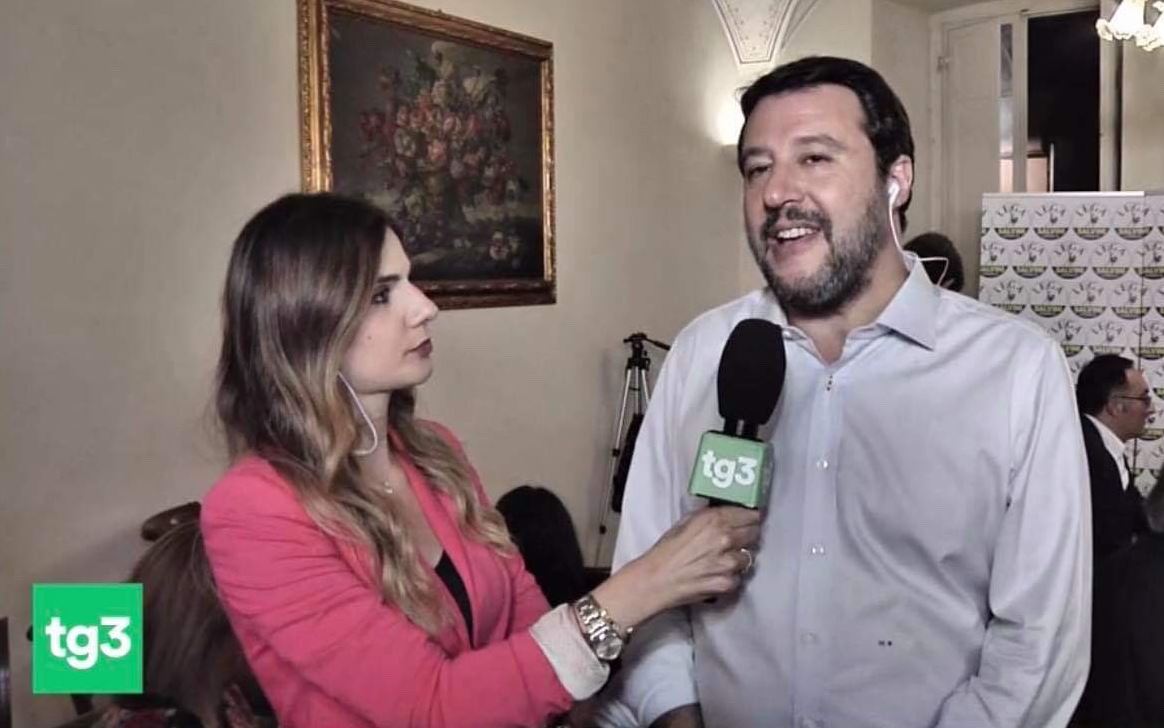 Umbria, Salvini polemico sulla Rai: «Hanno deciso di trasferire su Rai3 lo Speciale elettorale. Stranezze degli equilibri e dei pesi» – Video