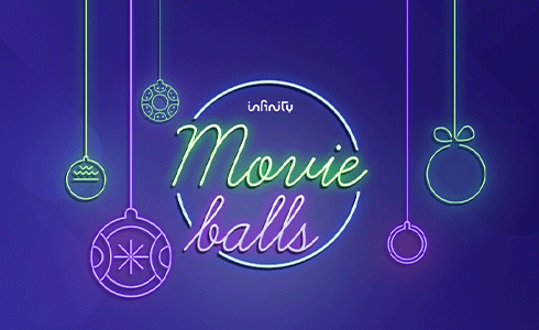 Infinity Movie Balls: il concorso per vincere 6 mesi di grande cinema e le esclusive palline a tema film