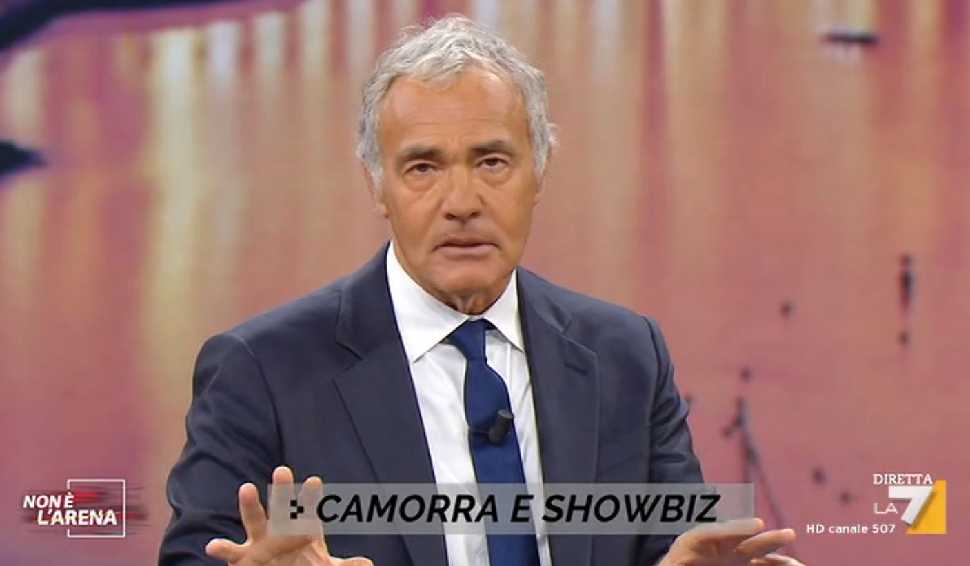 Caso Tony Colombo, Giletti bacchetta (ancora) la D’Urso: «A che gioco gioca questa televisione?»