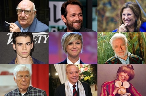 2019: ci hanno lasciato Nadia Toffa, Andrea Camilleri, Luke Perry e Beppe Bigazzi