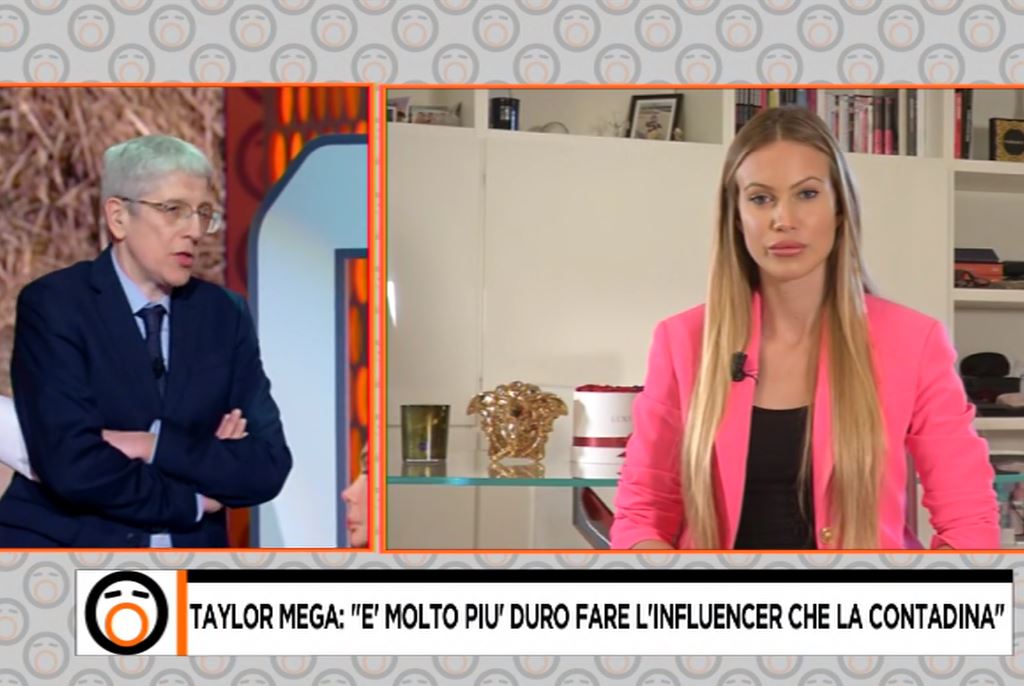 Fuori dal Coro, Mario Giordano bacchetta Taylor Mega. Lei si sfoga: «Trasmissione di stampo populista, mi sono rotta»
