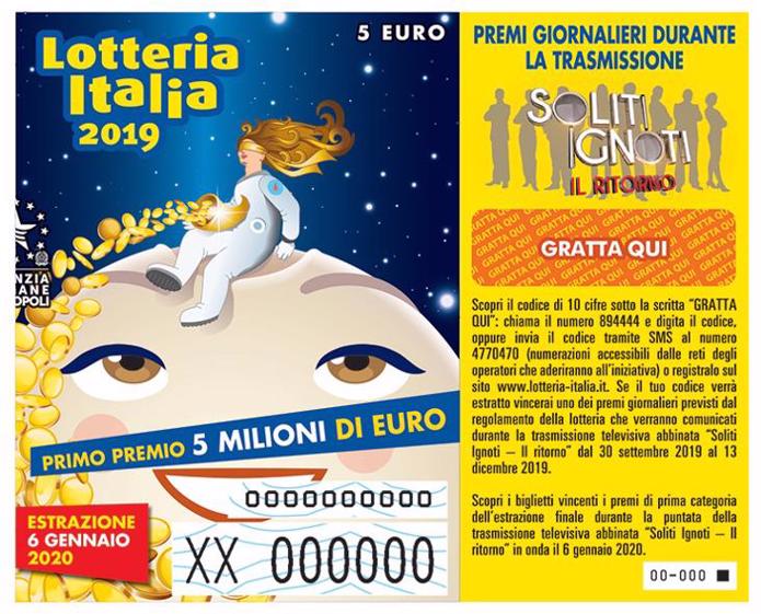 Lotteria Italia: i biglietti vincenti