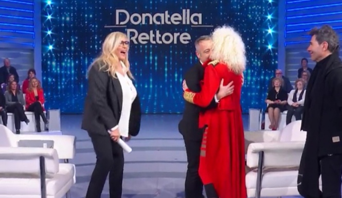 Domenica In: pace fatta tra Donatella Rettore e Pierluigi Diaco – Video