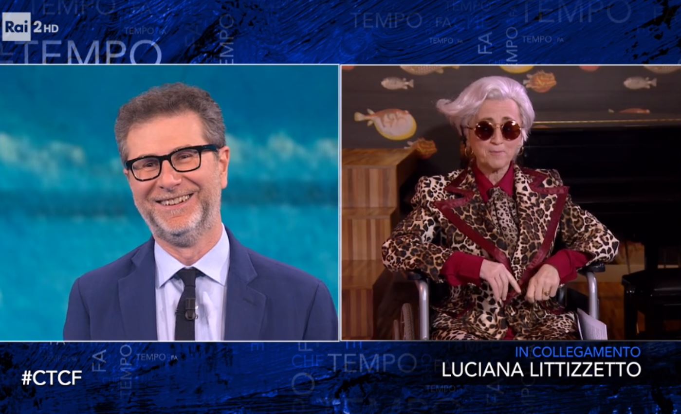 Che tempo che fa, Luciana Littizzetto imita Morgan – Video