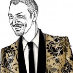 Il bozzetto di Gai Mattiolo per Amadeus - dettaglio