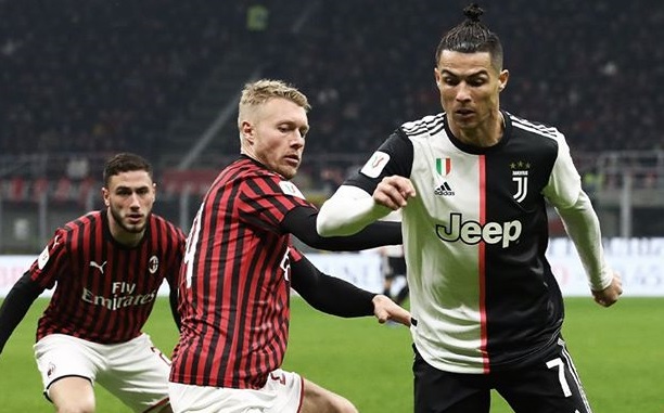 Ascolti TV | Giovedì 13 febbraio 2020. 8 mln per Milan-Juventus (30.8%). Le Iene 10%, Allied 9.1%. Timi si Skianta (3.1%)