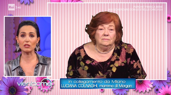 Vieni da Me, la madre di Morgan difende il figlio che non vede da mesi. Castoldi interviene in diretta per far pace (anche con Bugo)