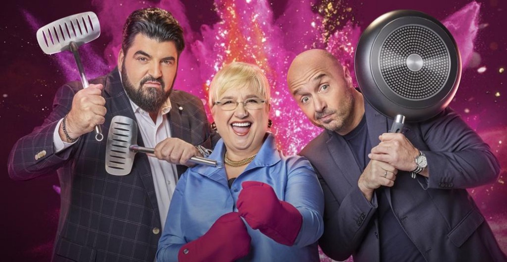 Family Food Fight: Cannavacciuolo e i Bastianich (mamma e figlio) riuniti su Sky Uno
