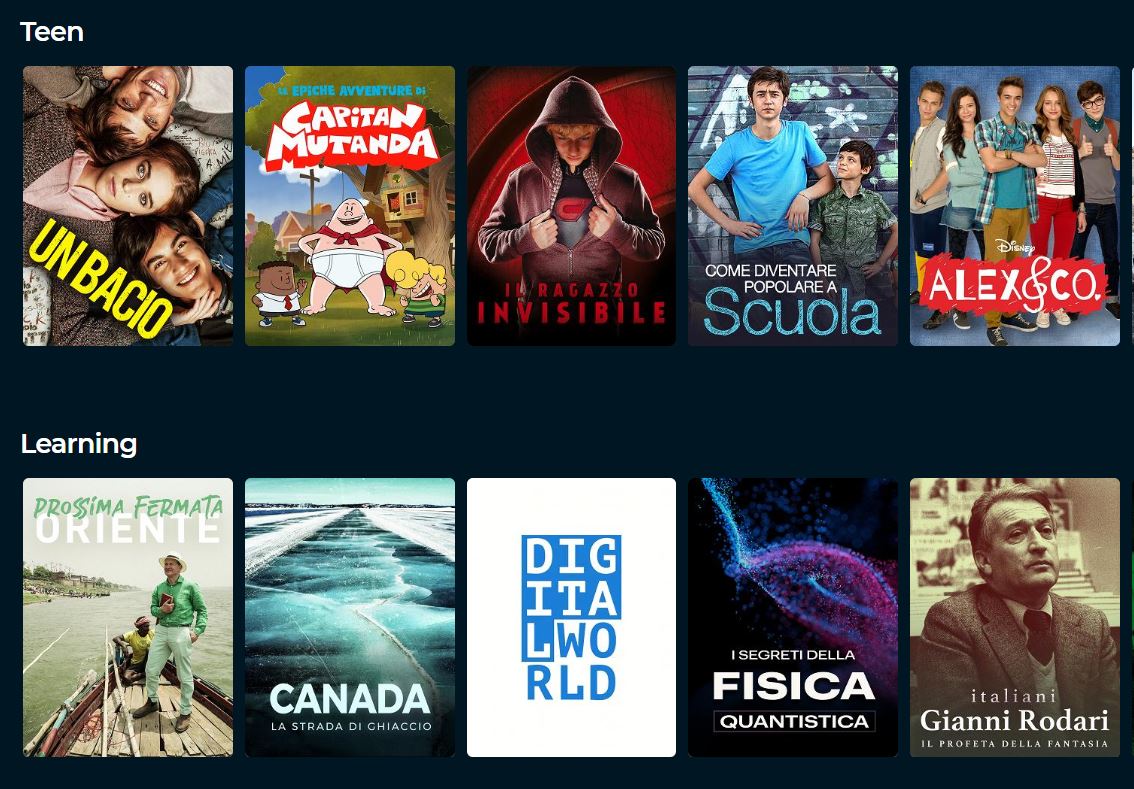 Coronavirus, scuole chiuse: Rai Play aggiorna l’offerta per gli studenti