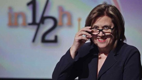 Lucia Annunziata ricoverata allo Spallanzani