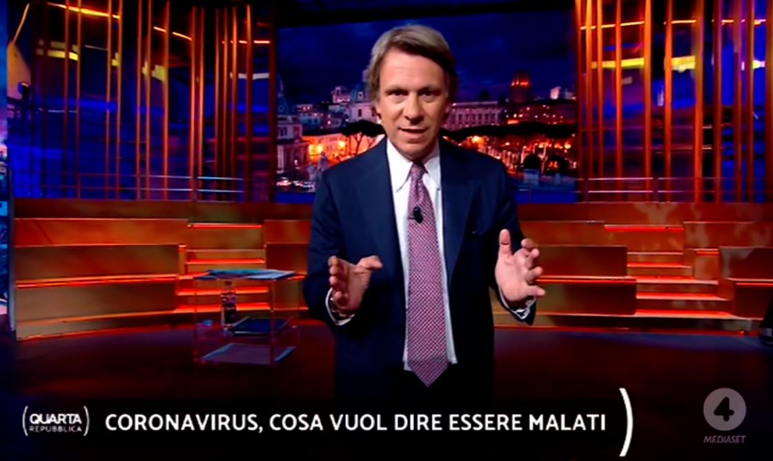 Quarta Repubblica, Nicola Porro torna dopo il Coronavirus: «Mi sono sentito fortunato»