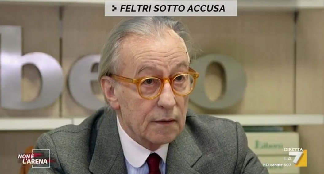 Non è L’Arena, Feltri replica alle polemiche sull’inferiorità dei meridionali: «Mi riferisco al portafogli, non certo al cervello. Conosco tanti cogli*ni anche nella bergamasca»