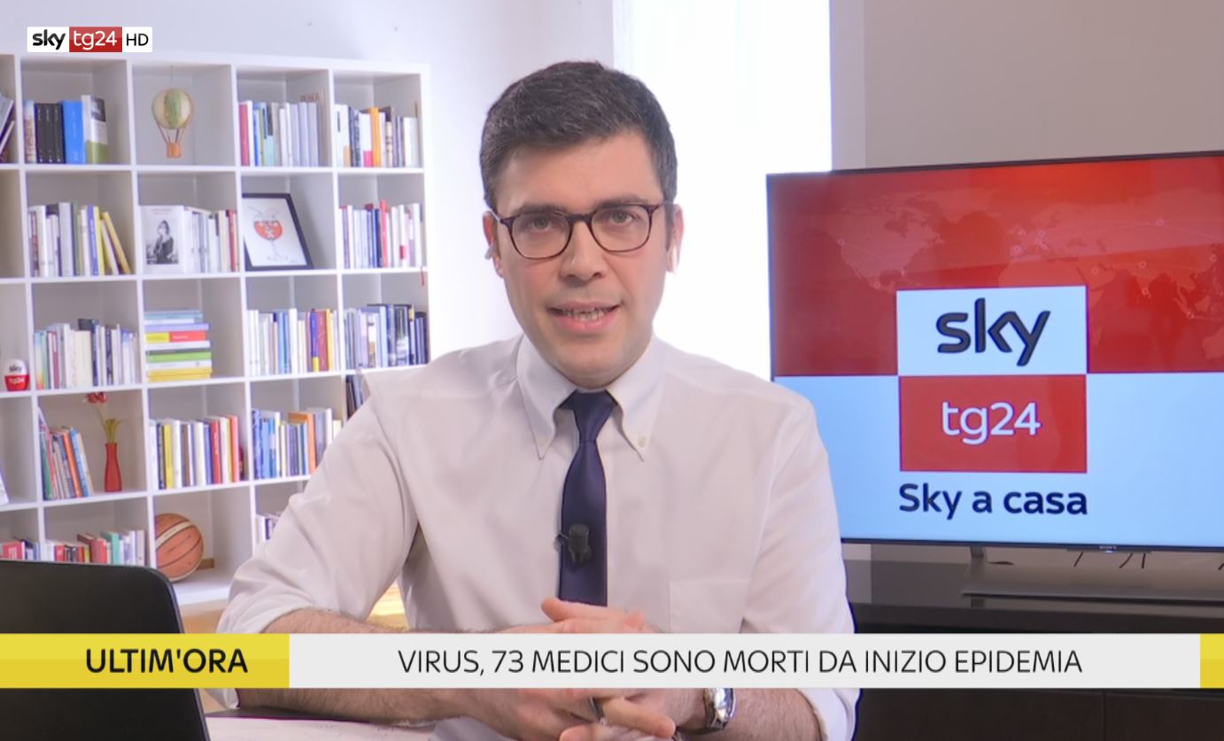SkyTg24: debutta un’edizione condotta interamente da casa