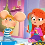 Topo Gigio con la sua amica Zoe