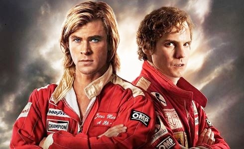 Chris Hemsworth e Daniel Brühl in Rush