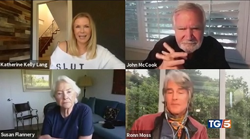 Beautiful: Verissimo ospita la reunion Zoom degli attori storici della soap