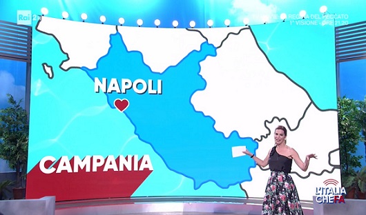 Gaffe a L’Italia Che Fa, Napoli ‘si trasferisce’ nel Lazio