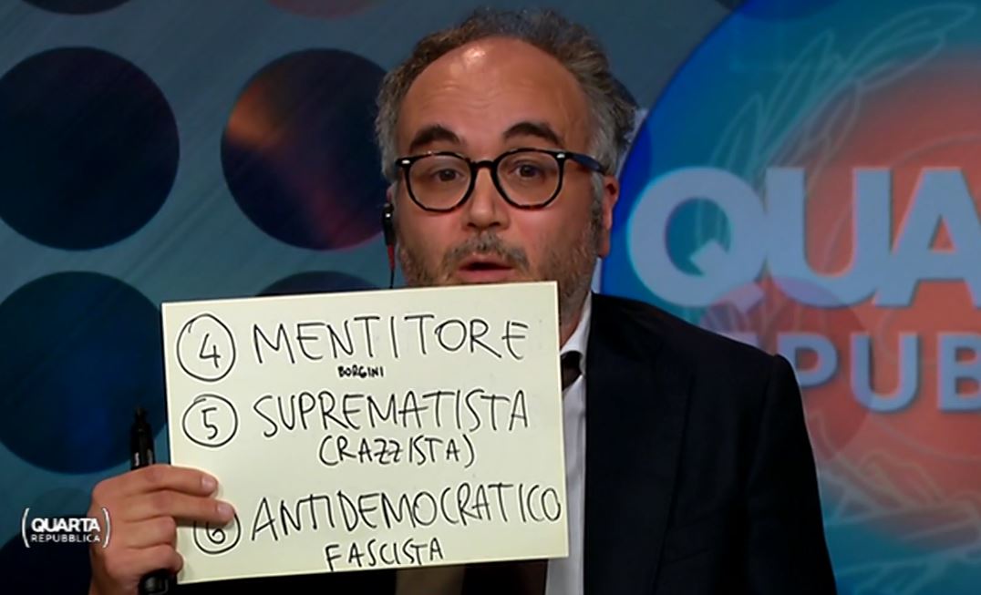 Quarta Repubblica, Raimo contro Montanelli: «Stupratore, pedofilo». Porro sbotta