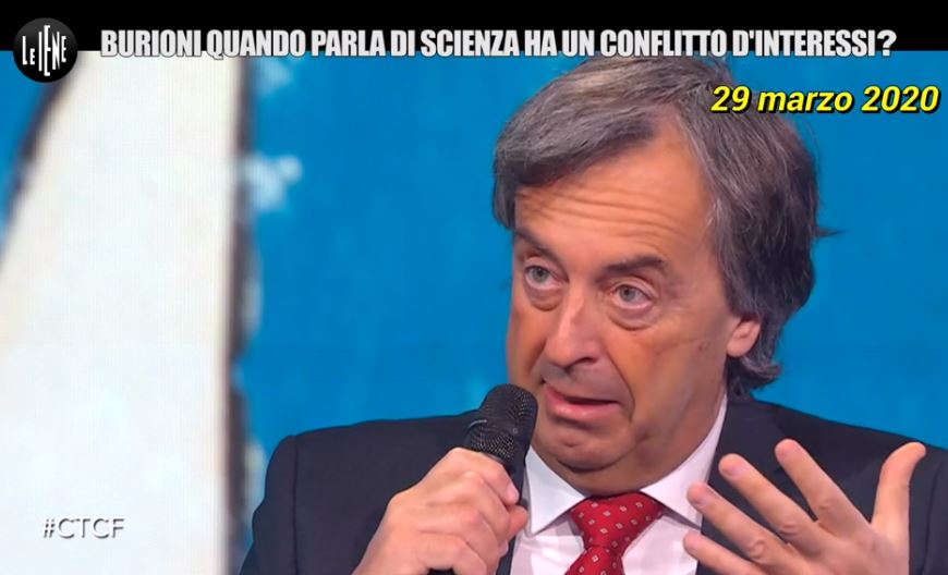 Le Iene contro Burioni: «Ha un conflitto d’interessi?». Lui replica e minaccia azioni legali