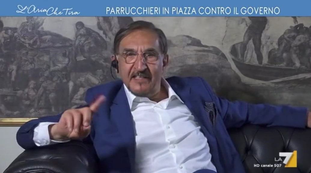 L’Aria Che Tira, Ignazio La Russa vs Myrta Merlino: «Non mi fai parlare, sono scomodo! Se vuoi me ne vado!»