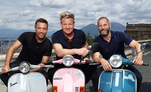 Gino, Gordon & Fred – Amici Miei: il viaggio on the road degli chef D’Acampo e Ramsay e del maitre Sirieix alla scoperta di Italia, Francia e Scozia