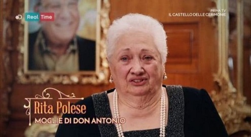 Il Castello delle Cerimonie: è morta Donna Rita, moglie del Boss