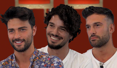 Uomini e Donne: Davide Donadei, Gianluca De Matteis e Davide Blanda sono i tre aspiranti tronisti