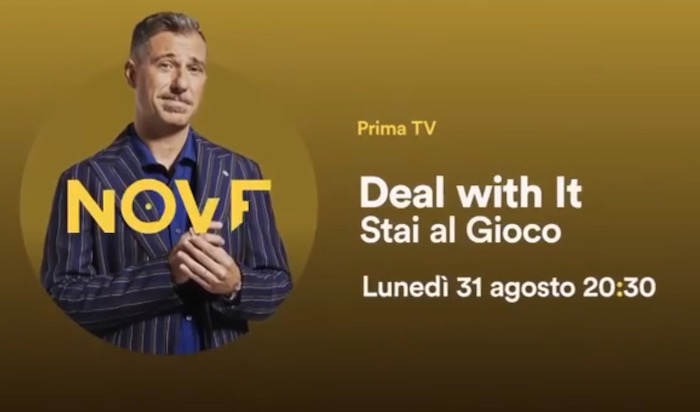 Deal With It: Gabriele Corsi apre la stagione il 31 agosto sul Nove – Gli ospiti