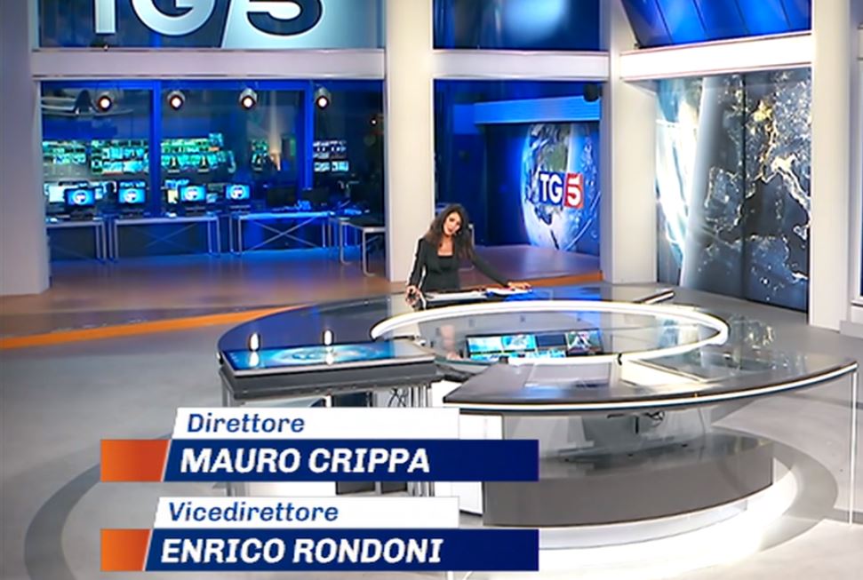 Tg5, Mauro Crippa nuovo direttore ad interim. Poi tornerà Mimun