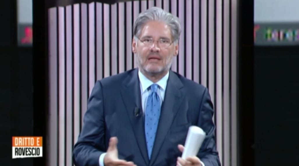 Dritto e Rovescio: Paolo Del Debbio non cambia pelle, ma faccia!