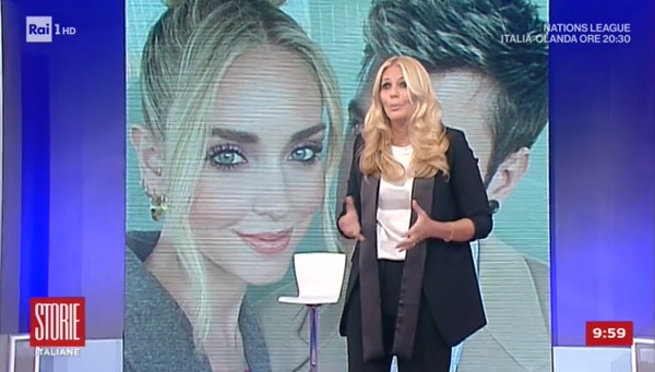 Eleonora Daniele risponde a Fedez: «Il suo sfogo ha generato bullismo nei miei confronti. Spero che mi aiuterà a combattere questa battaglia»