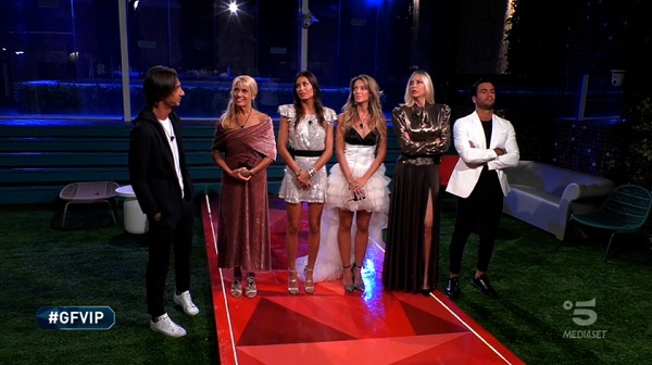 GF Vip 5, quattordicesima puntata – Fuori Guenda, dentro Brosio. In 3 al televoto (senza eliminazione)