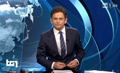 Alessio Zucchini nuovo volto del Tg1 delle 20. Alle 13.30 arriva Roberto Chinzari