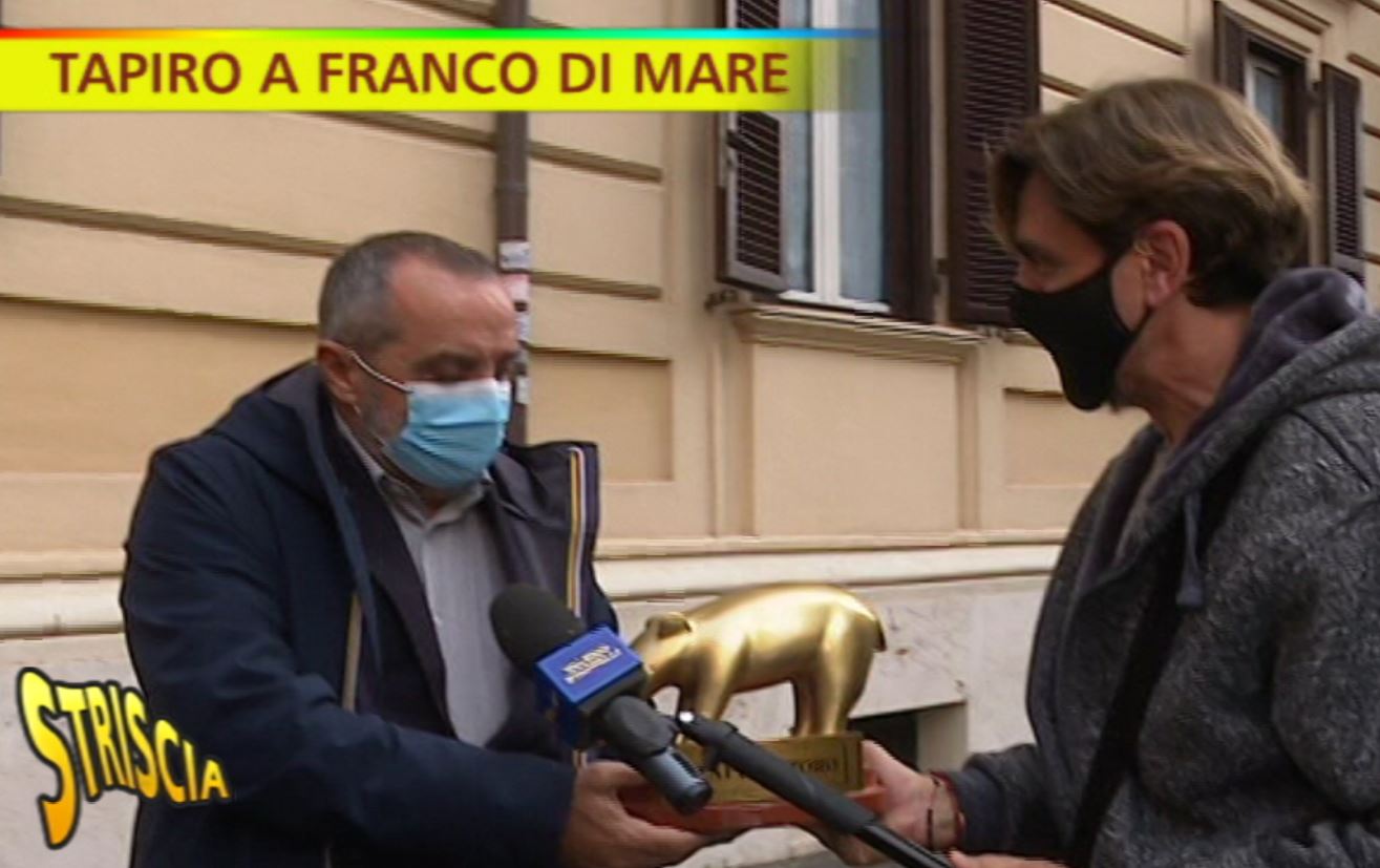 Franco Di Mare, tapiro d'oro
