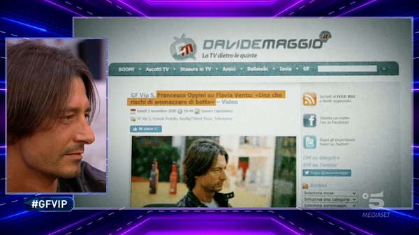 Francesco - GF Vip 5 Francesco - GF Vip 5