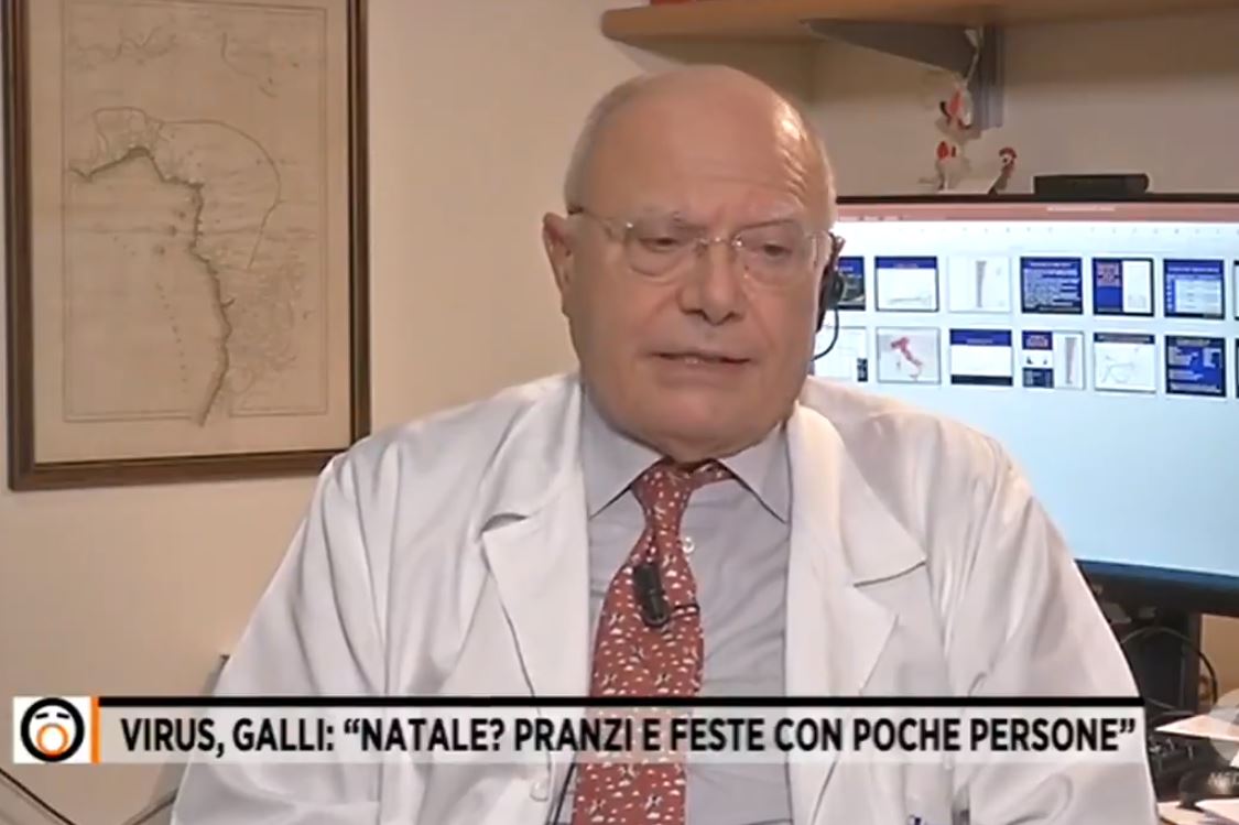 Massimo Galli uno e bino. Il professore va in onda contemporaneamente su Rai3 e Rete4